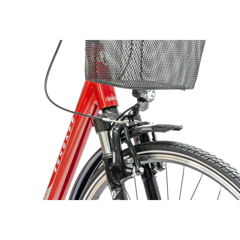 Rower Damski Miejski 28 SHIMANO Nexus Amortyzacja Błotniki Stopka Światła