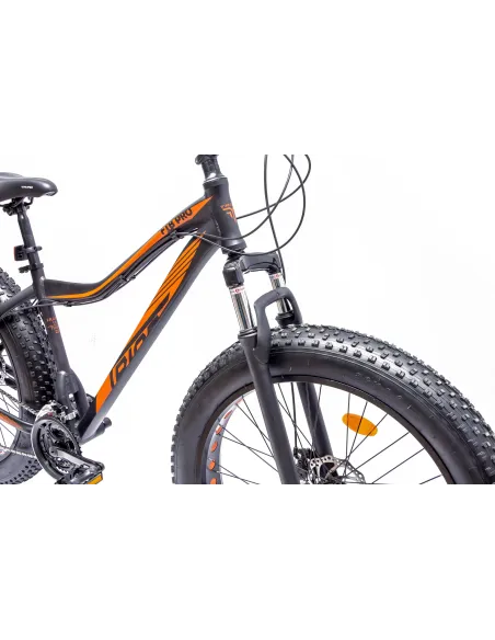 Rower Fatbike Terenowy Shimano Szerokie Opony 26 4,0 Amortyzacja Aluminium