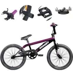 Rower BMX 20" Stal Rotor 360° Młodzieżowy Wyczynowy V-brake Alhonga Pegi x4