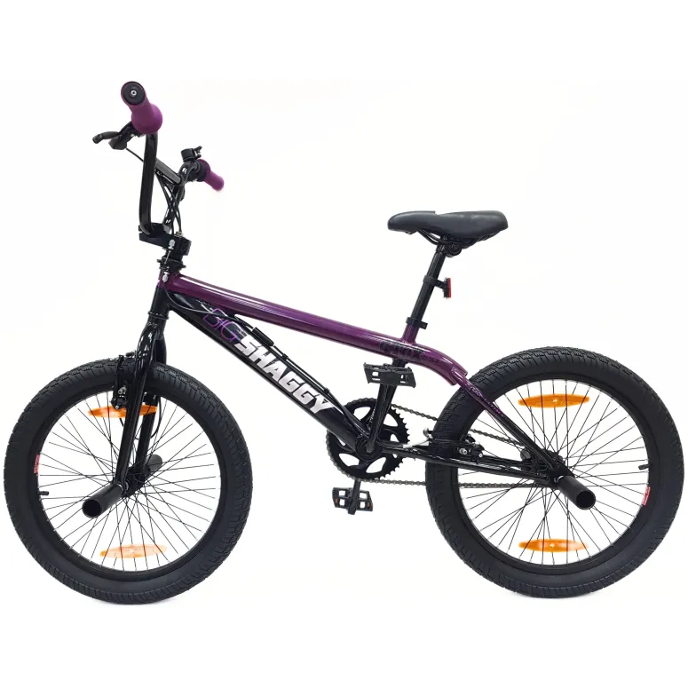 Rower BMX 20" Stal Rotor 360° Młodzieżowy Wyczynowy V-brake Alhonga Pegi x4