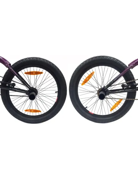 Rower BMX 20" Stal Rotor 360° Młodzieżowy Wyczynowy V-brake Alhonga Pegi x4