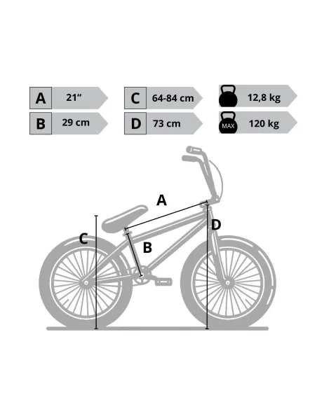 Rower BMX Miejski 20" Stal Rotor 360 V-brake Młodzieżowy Wyczynowy Pegi x4