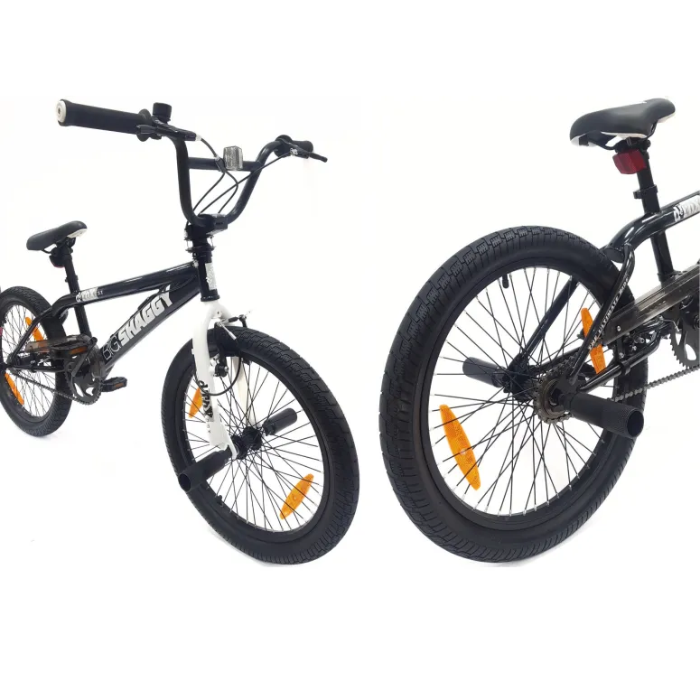 Rower BMX Miejski 20" Stal Rotor 360 V-brake Młodzieżowy Wyczynowy Pegi x4