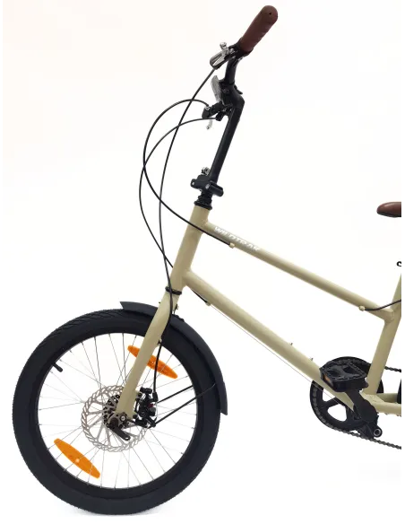 Rower Miejski 20" Uniseks Tarcze Microshift Dzwonek Błotniki Lekki 6-biegów