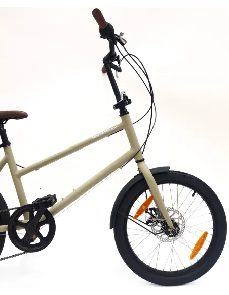 Rower Miejski 20" Uniseks Tarcze Microshift Dzwonek Błotniki Lekki 6-biegów