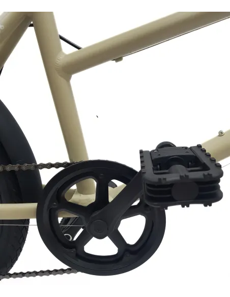 Rower Miejski 20" Uniseks Tarcze Microshift Dzwonek Błotniki Lekki 6-biegów