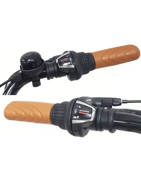 Rower Miejski Uniseks 28" Alu V-brake Shimano Revoshift 21-biegów Światła