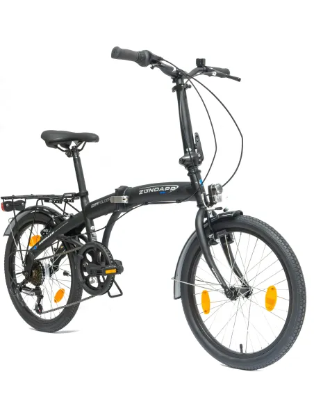 Rower Składany 20 Składak Miejski Bagażnik Męski Damski Oświetlenie Dzwonek