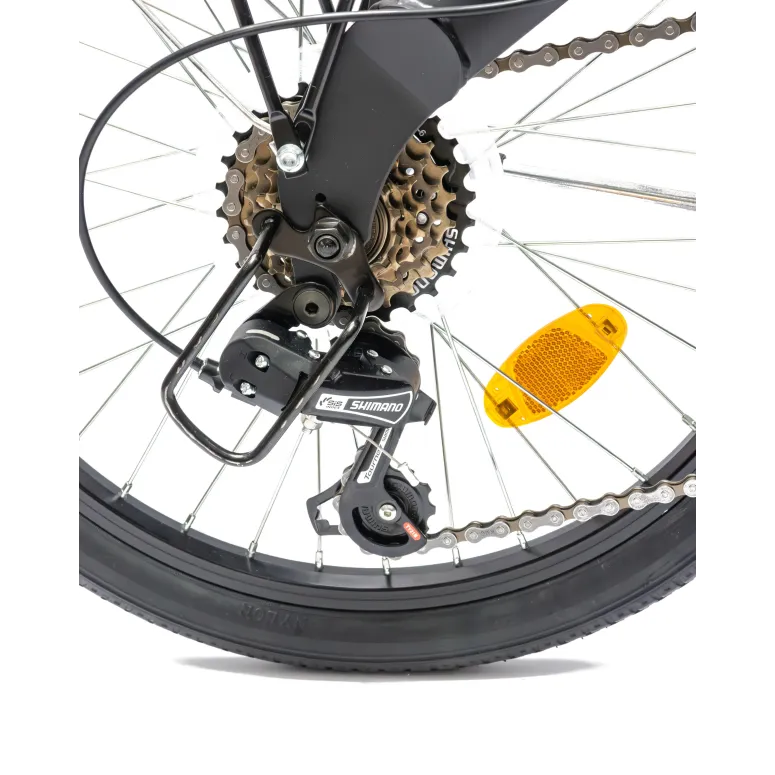 Rower Składany 20 Składak Miejski Bagażnik Męski Damski Oświetlenie Dzwonek