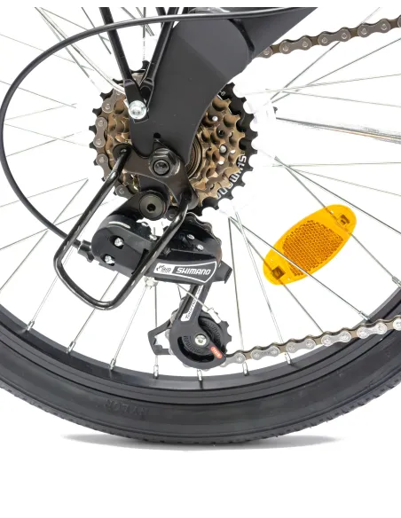 Rower Składany 20 Składak Miejski Bagażnik Męski Damski Oświetlenie Dzwonek