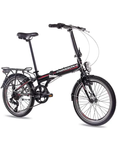 Rower Składany Miejski 20 Składak Aluminium Bagażnik Stopka Oświetlenie