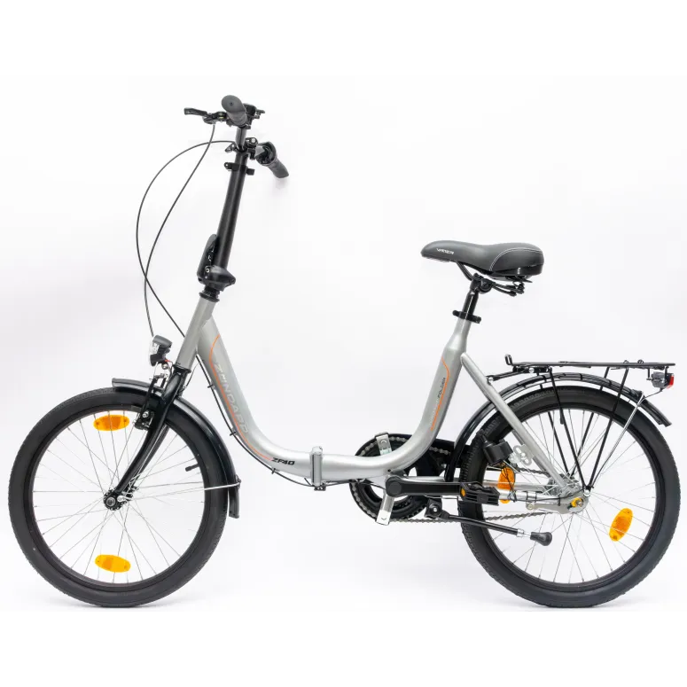 Rower Składany Miejski 20" V-brake Torpedo Nexus Bagażnik Światła Dzwonek