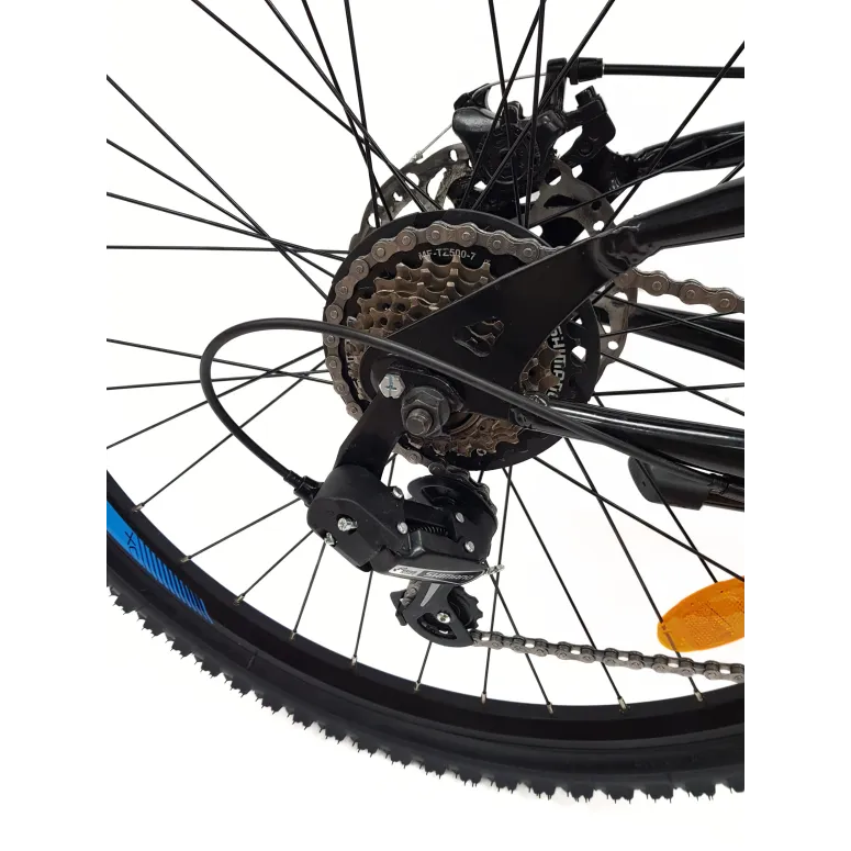 Rower Górski Damski Męski 26 MTB Shimano Tarcze Amory Dzwonek Błotniki