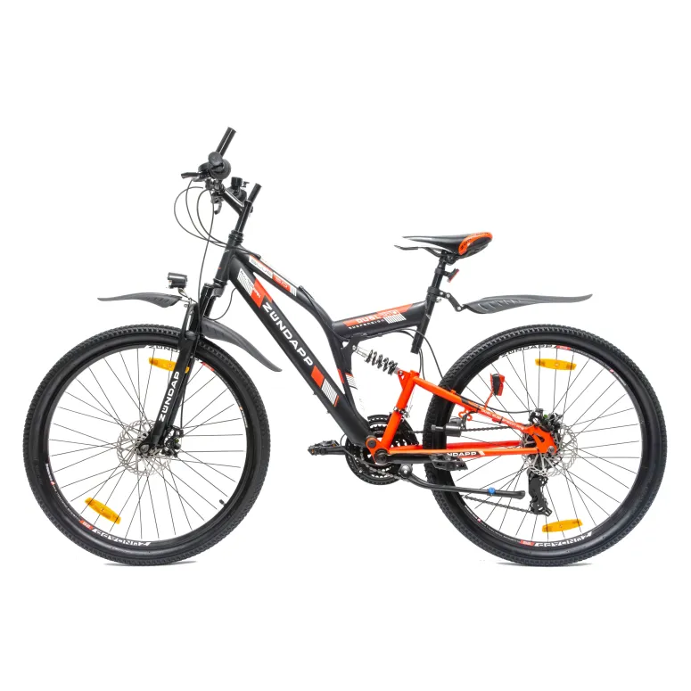 Męski Damski Rower Górski 27,5 Oświetlenie Hamulce Tarczowe MTB Stal Góral