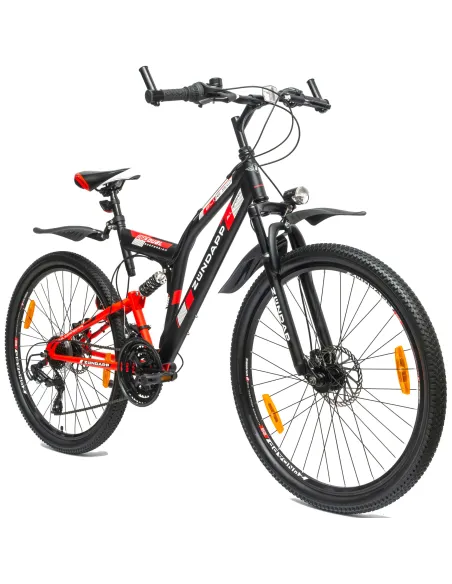 Męski Damski Rower Górski 27,5 Oświetlenie Hamulce Tarczowe MTB Stal Góral