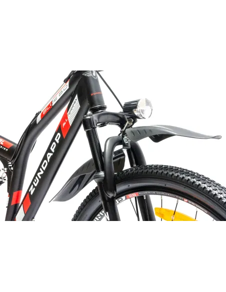 Męski Damski Rower Górski 27,5 Oświetlenie Hamulce Tarczowe MTB Stal Góral