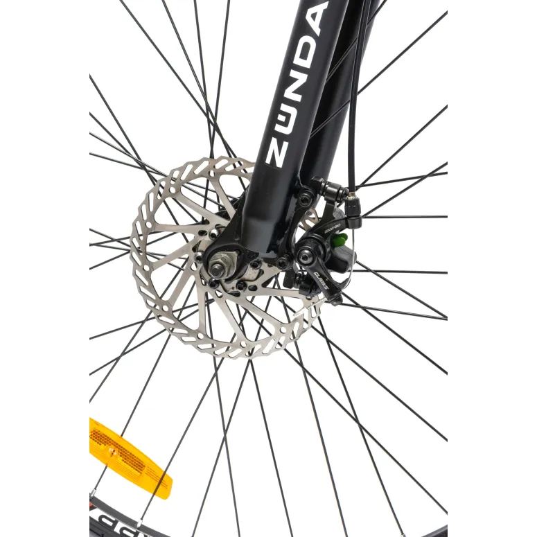 Męski Damski Rower Górski 27,5 Oświetlenie Hamulce Tarczowe MTB Stal Góral