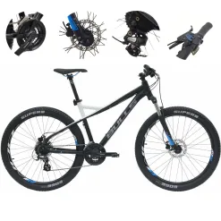 Rower Górski Męski Damski 27,5" Aluminiowy MTB Góral Hydraulika Cyngle
