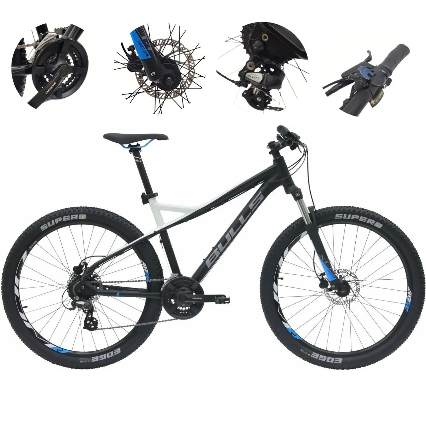 Rower Górski Męski Damski 27,5" Aluminiowy MTB Góral Hydraulika Cyngle