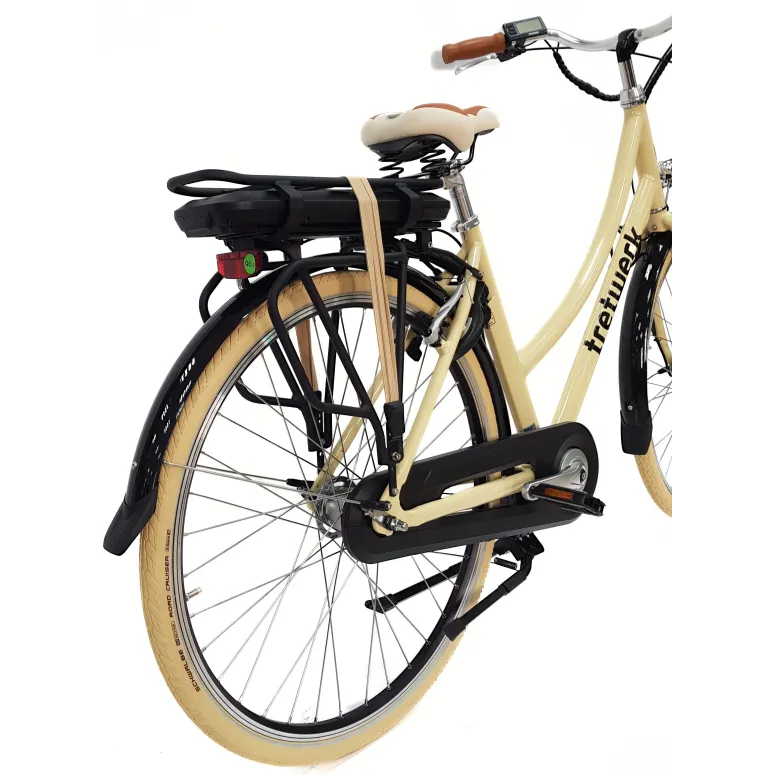 Rower Elektryczny Damski 28 Miejski ALU Shimano NEXUS 7 250W Światła Kontra