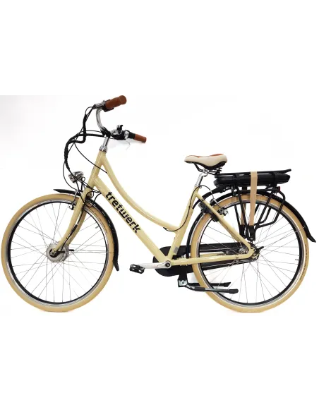 Rower Elektryczny Damski 28 Miejski ALU Shimano NEXUS 7 250W Światła Kontra