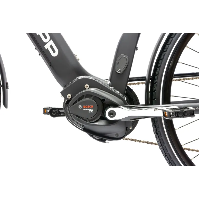 Rower Elektryczny Trekkingowy 28" Hydraulika Cyngle Deore 250W Bosch 25km/h
