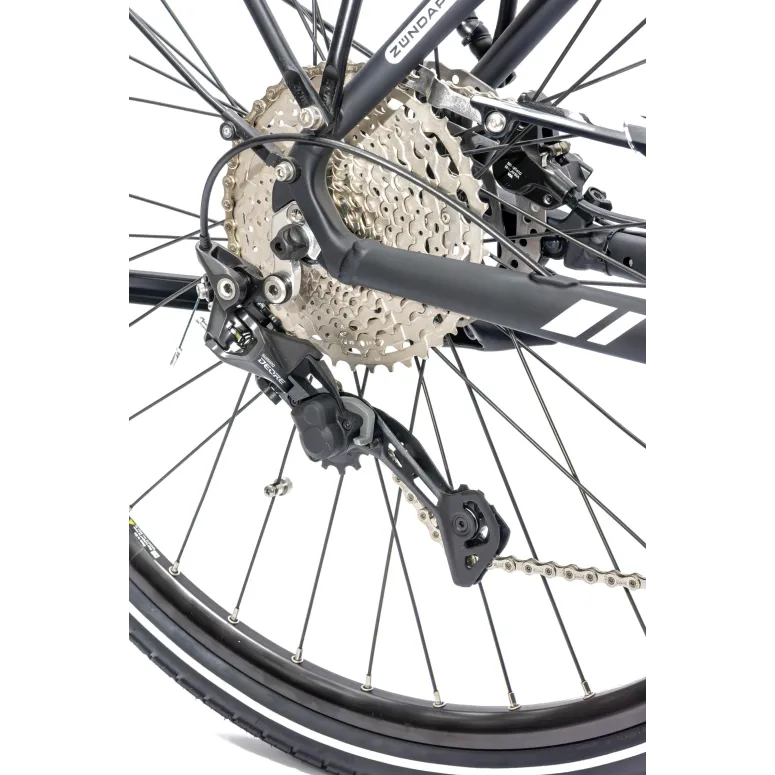 Rower Elektryczny Trekkingowy 28" Hydraulika Cyngle Deore 250W Bosch 25km/h