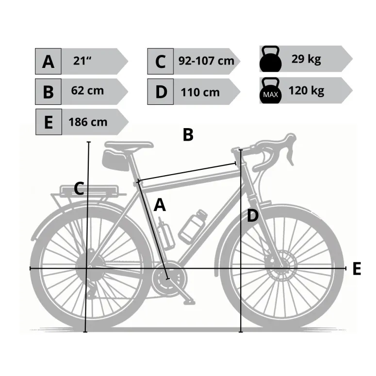 Rower Elektryczny Męski 28 Trekkingowy ALU 250W Shimano Tarcze Wspomaganie