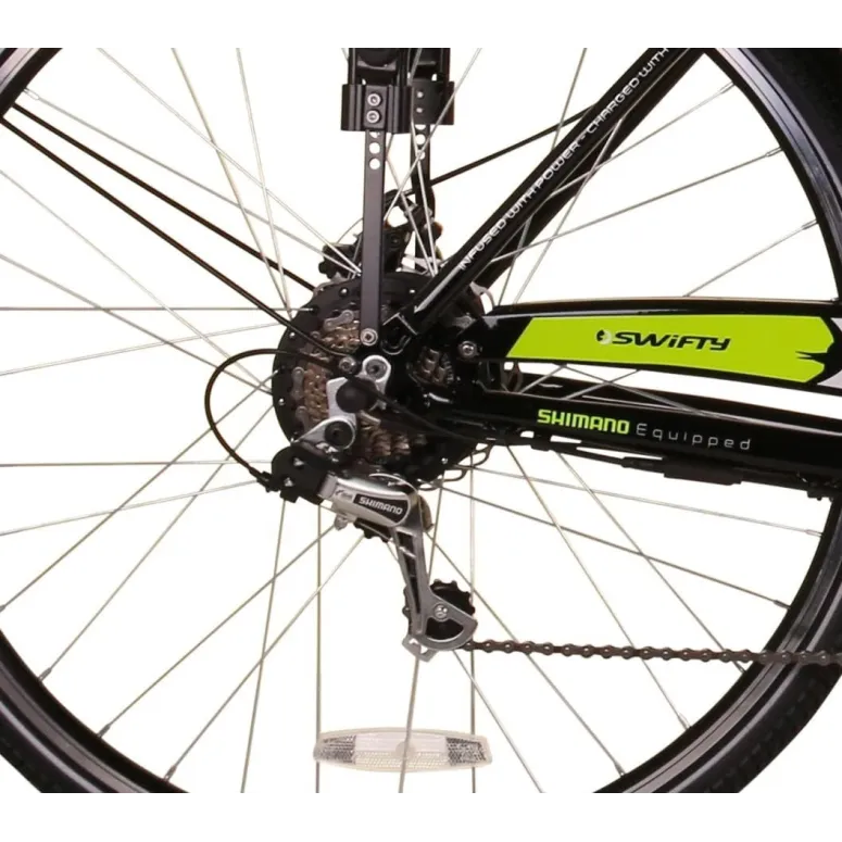 Rower Elektryczny Męski 28 Trekkingowy ALU 250W Shimano Tarcze Wspomaganie