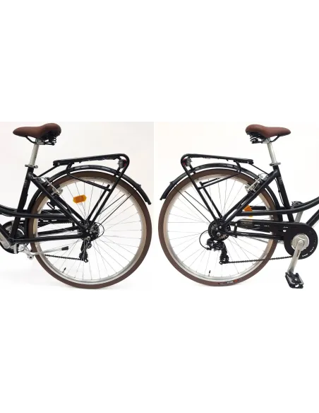 Rower Miejski Damski 28" Alu V-brake Tourney Revo Dzwonek Światła Stopka