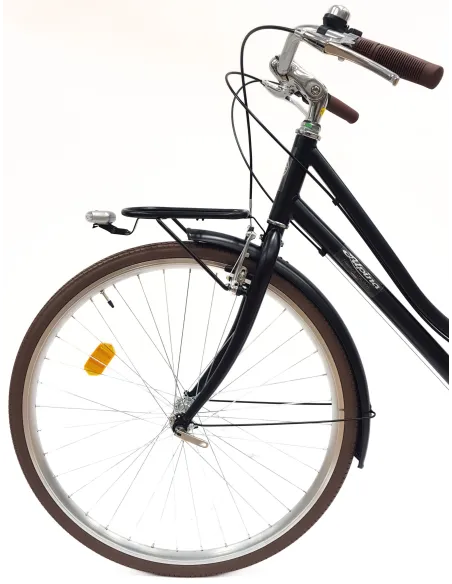 Rower Miejski Damski 28" Alu V-brake Tourney Revo Dzwonek Światła Stopka