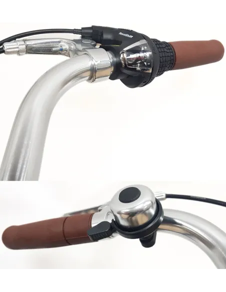 Rower Miejski Damski 28" Alu V-brake Tourney Revo Dzwonek Światła Stopka