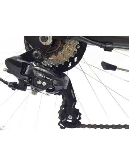 Rower Miejski Damski 28" Alu V-brake Tourney Revo Dzwonek Światła Stopka