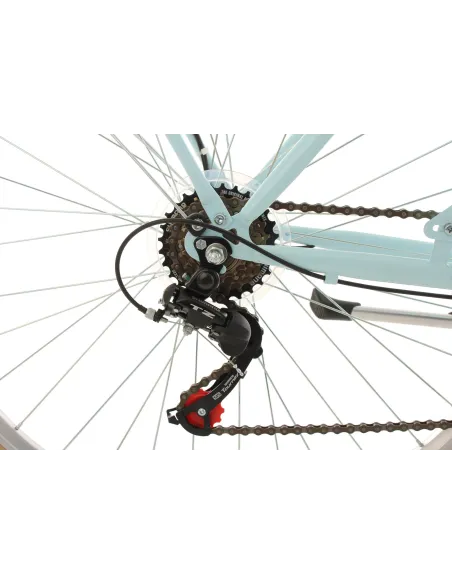 Miejski Rower Retro Damka 28 Sakwy Oświetlenie - 7