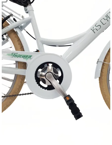 Rower Dziecięcy Miejski 24 Światła Bagaż Dzwonek Stopka Błotniki Dziewczęcy