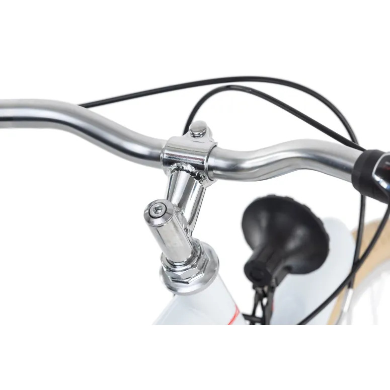 Rower Miejski Dziecięcy 24 Błotnik Bagażnik Dziewczęcy Oświetlenie