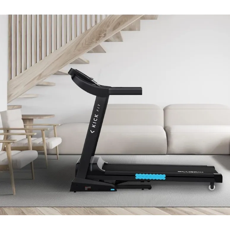 Bieżnia Elektryczna Domowa Składana Bluefin Kick Fit 17,5 km/h Do 120 kg