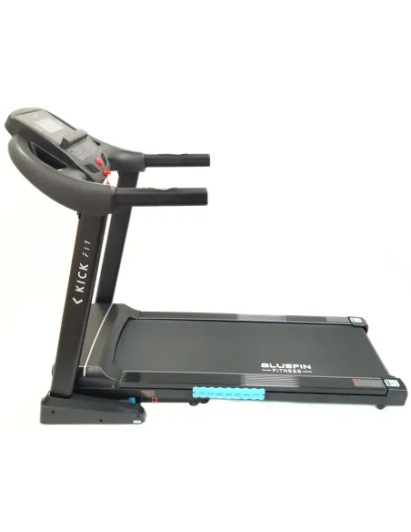 Bieżnia Elektryczna Domowa Składana Bluefin Kick Fit 17,5 km/h Do 120 kg