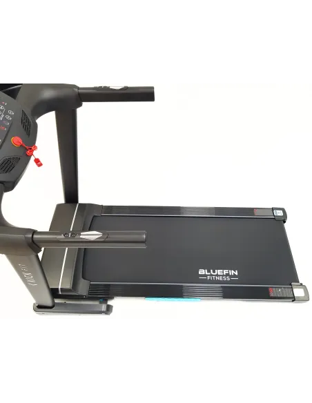 Bieżnia Elektryczna Domowa Składana Bluefin Kick Fit 17,5 km/h Do 120 kg
