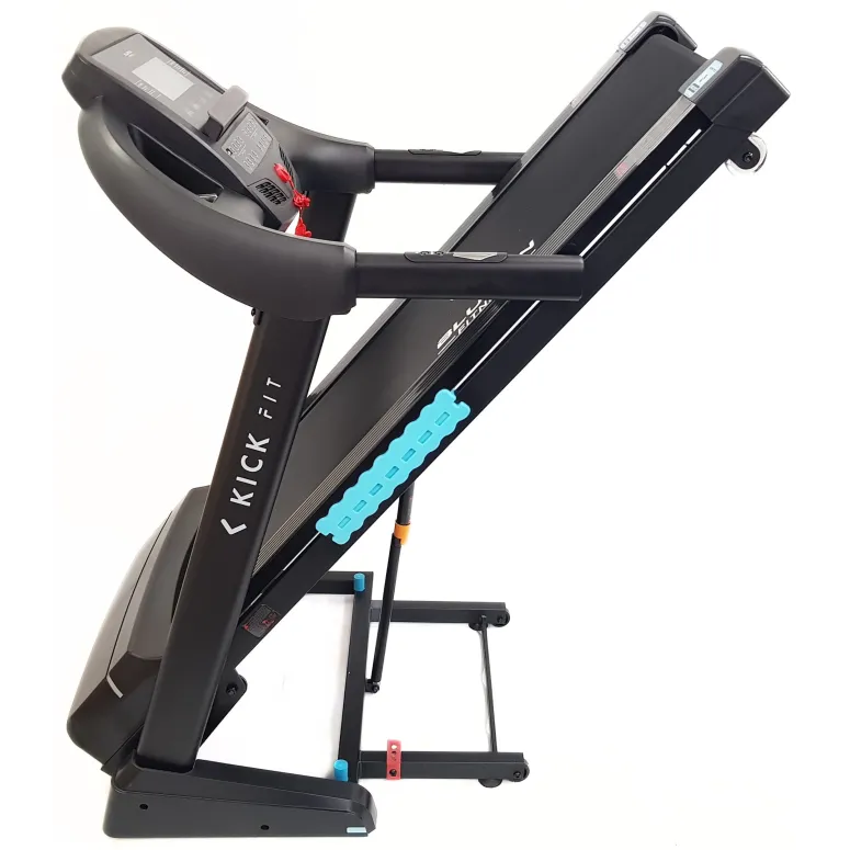 Bieżnia Elektryczna Domowa Składana Bluefin Kick Fit 17,5 km/h Do 120 kg