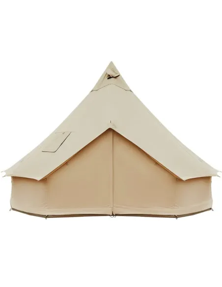 Namiot Dzwonowy KingCamp Khan C400 Bawełna 100% Wodoodporny 8-10 Osobowy
