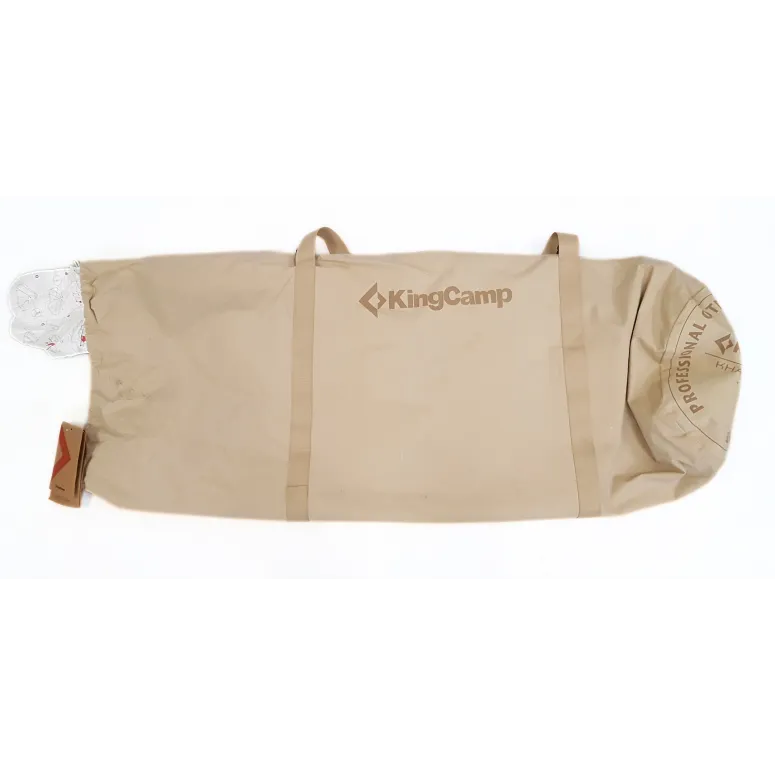 Namiot Dzwonowy KingCamp Khan C400 Bawełna 100% Wodoodporny 8-10 Osobowy