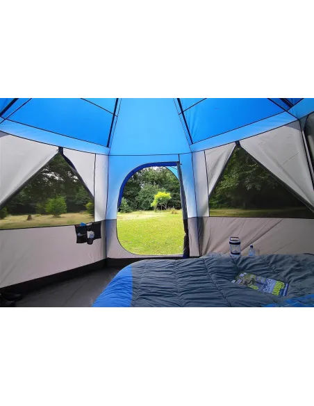 Turystyczny Namiot Rodzinny Coleman Octagon 8 PU PE 8-osobowy Poliester 360