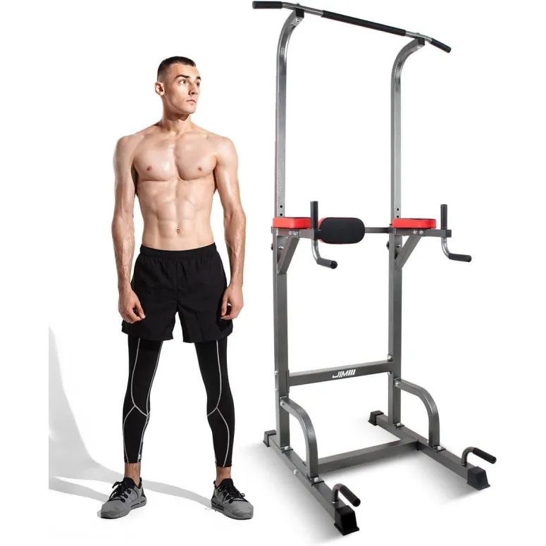 Stacja Podciągowa Poręcz Treningowa JIM FITNESS JIM030 5w1 120x91x165-235cm