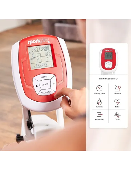 Wioślarz SportPlus SP-MR-008 Magnetyczny LCD 5 KG