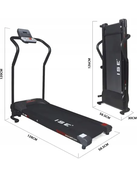 Bieżnia Elektryczna ISE SY1006 Składana 10 km/h