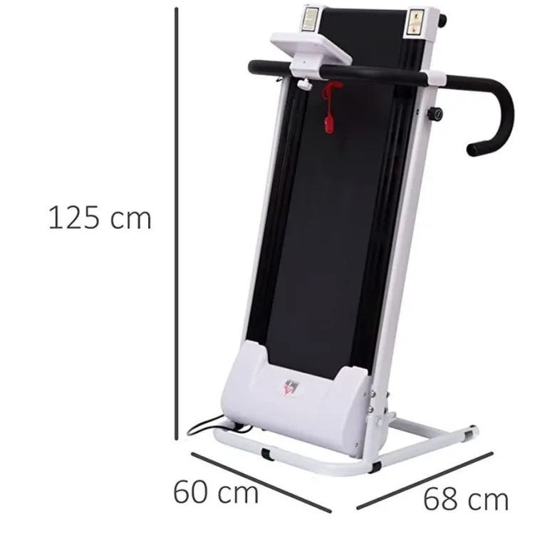 Bieżnia Homcom A90-001WT Składana Max 100KG LCD