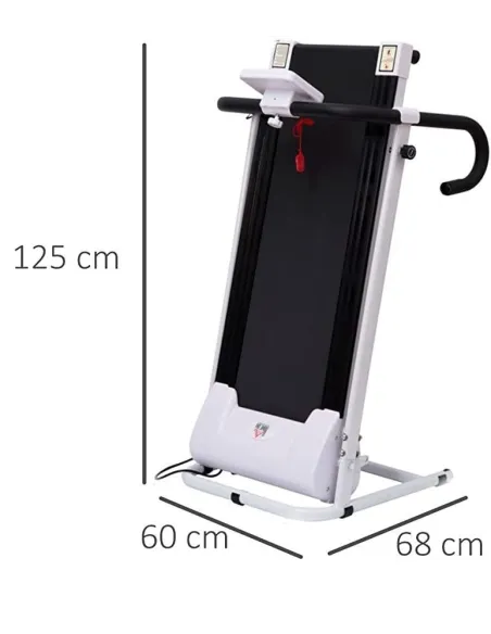 Bieżnia Homcom A90-001WT Składana Max 100KG LCD