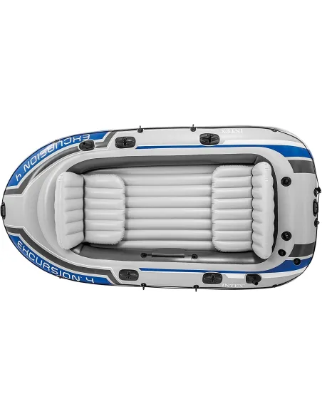 Ponton Intex Excursion 4 Do 400kg Wiosła Pompka