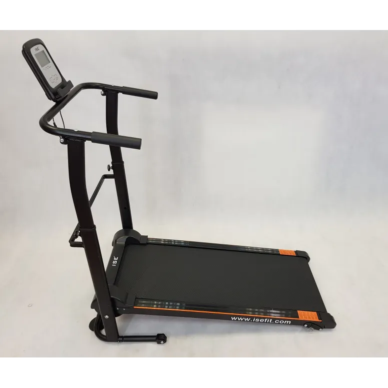 Bieżnia Mechaniczna ISE SY-M15 Składana LED 100 KG